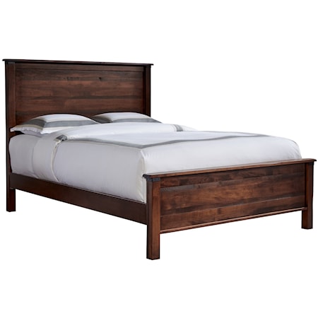 Solid Wood Queen Bed