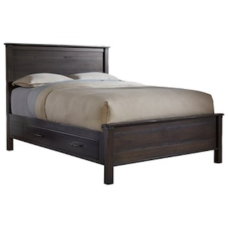 King Supreme Pedestal Storage Bed