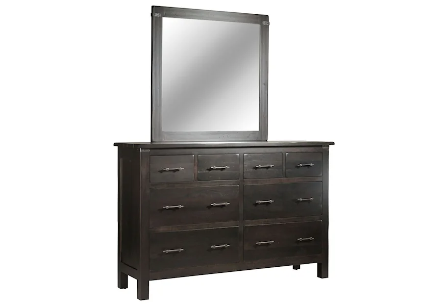 Wildwood Dresser and Mirror by Daniel's Amish at Saugerties Furniture Mart