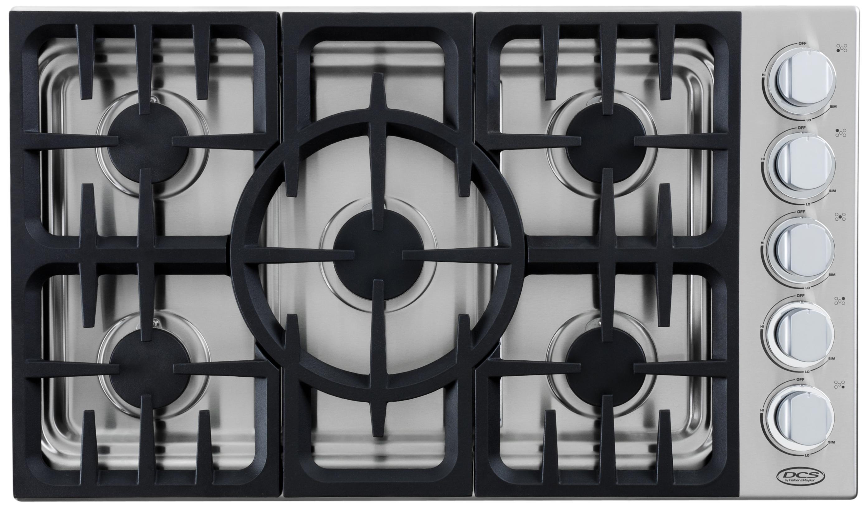 36" Drop-In Gas Cooktop