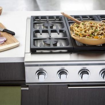 36" Professional 6 Burner Gas Cooktop