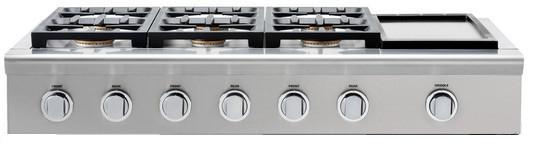 48" Professional Gas Cooktop