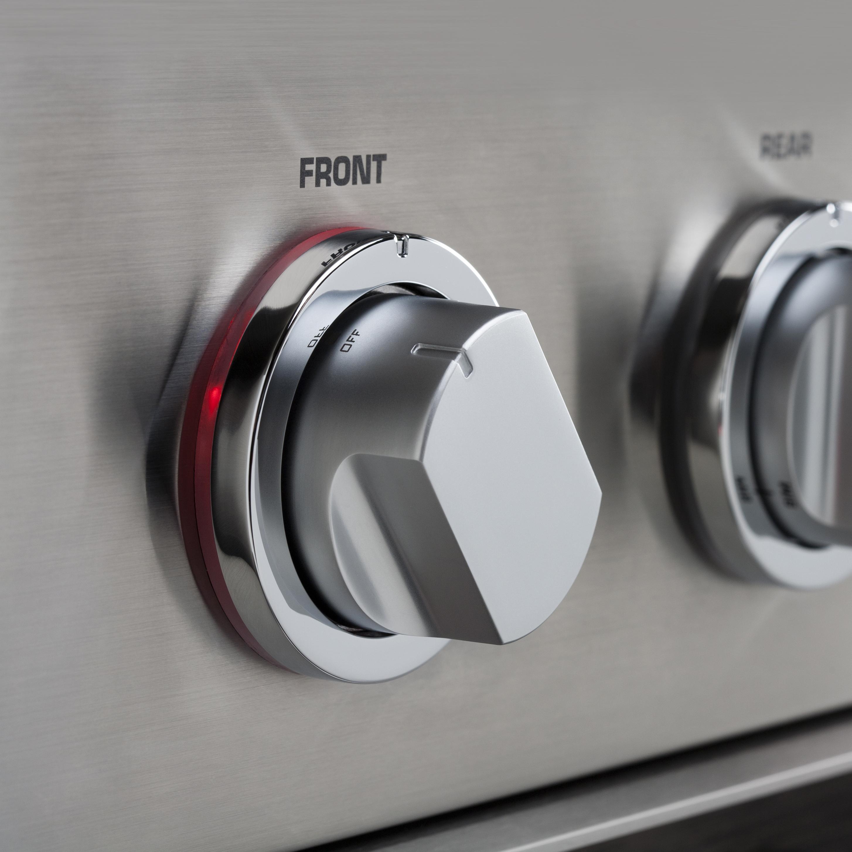 48" Professional Gas 6 Burner Cooktop