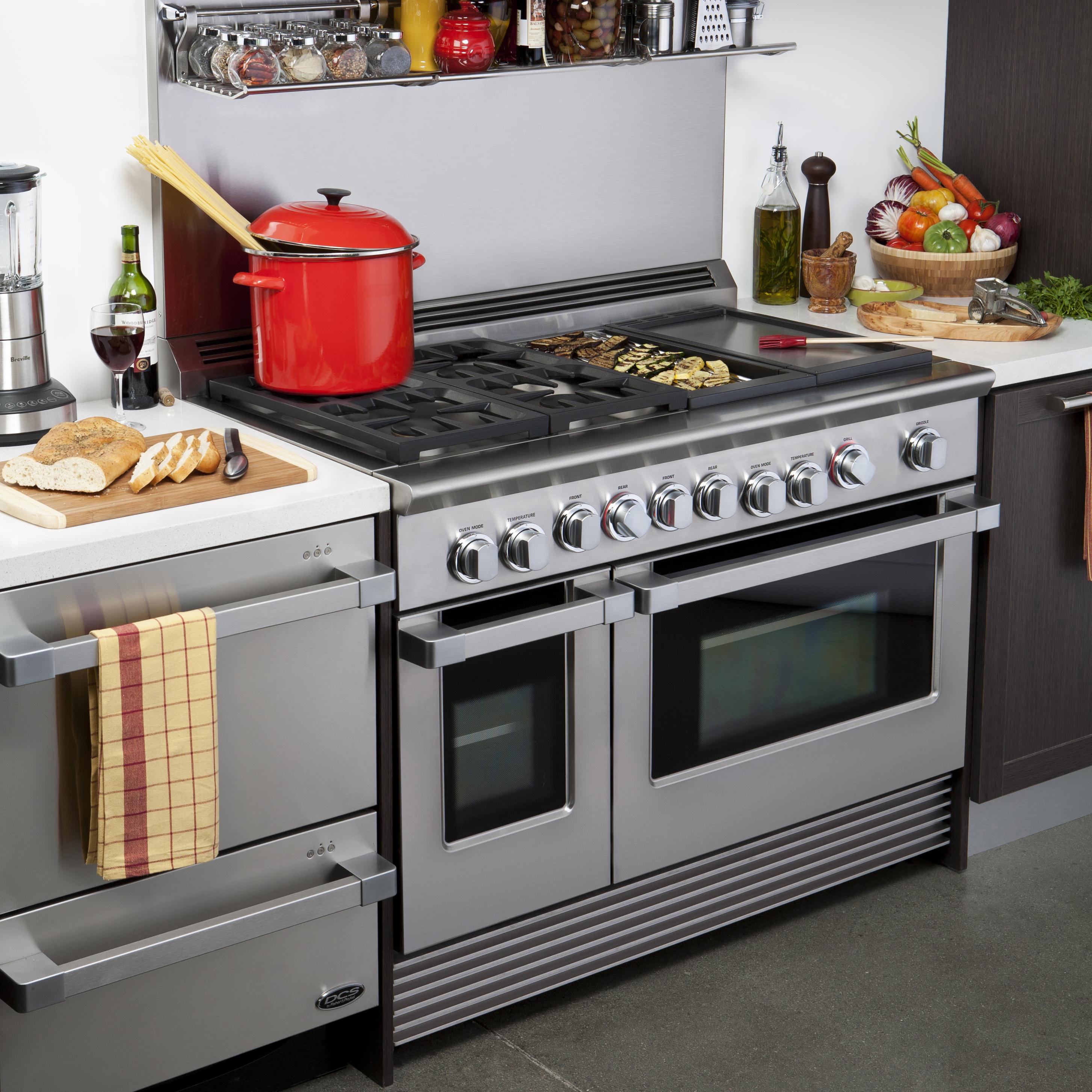 DCS Ranges 48" Professional 4 Burner Gas Range