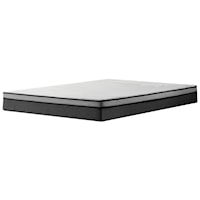 Twin 10" Medium Euro Top Hybrid Mattress and Adjustable Base