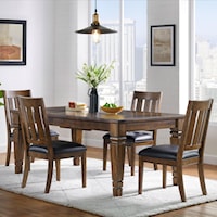 Dining Table with 4 Chairs