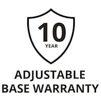 10 Year Adjustable Base Warranty