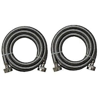 Washer Stainless Steel Braided Fill Hose Set