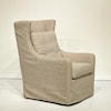 Dealer Brand Artisan Home Upholstery Swivel Chair