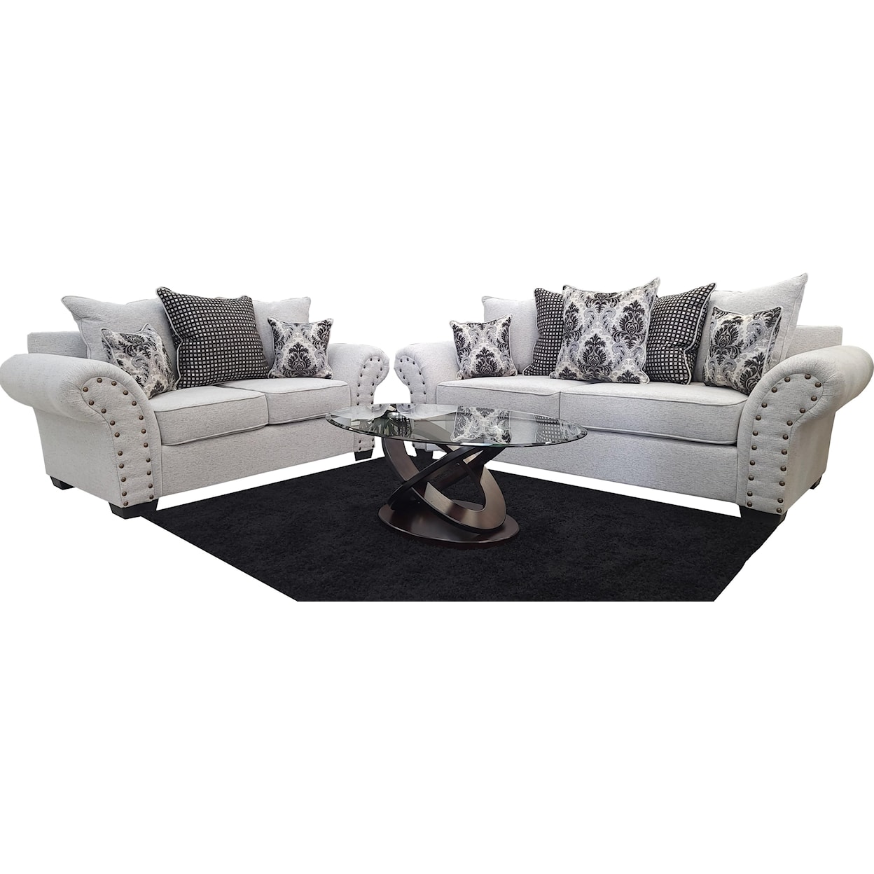 Phoenix Custom Furniture Beth Sofa and Love Seat