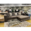 Phoenix Custom Furniture COLOSSUS Sectional RAF Chaise Valerie Umber - Rattan