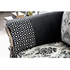 Phoenix Custom Furniture Crystal Crystal Sofa Black w Crystals