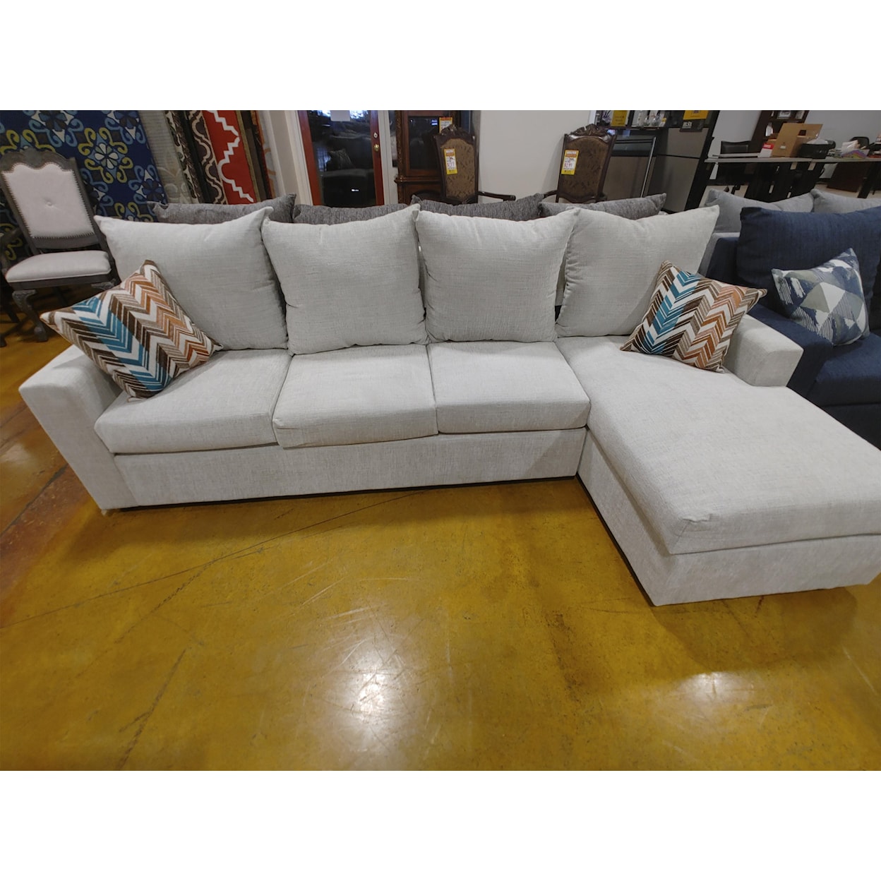 Phoenix Custom Furniture ECHO 2pc RAF Chaise Sectional Sofa