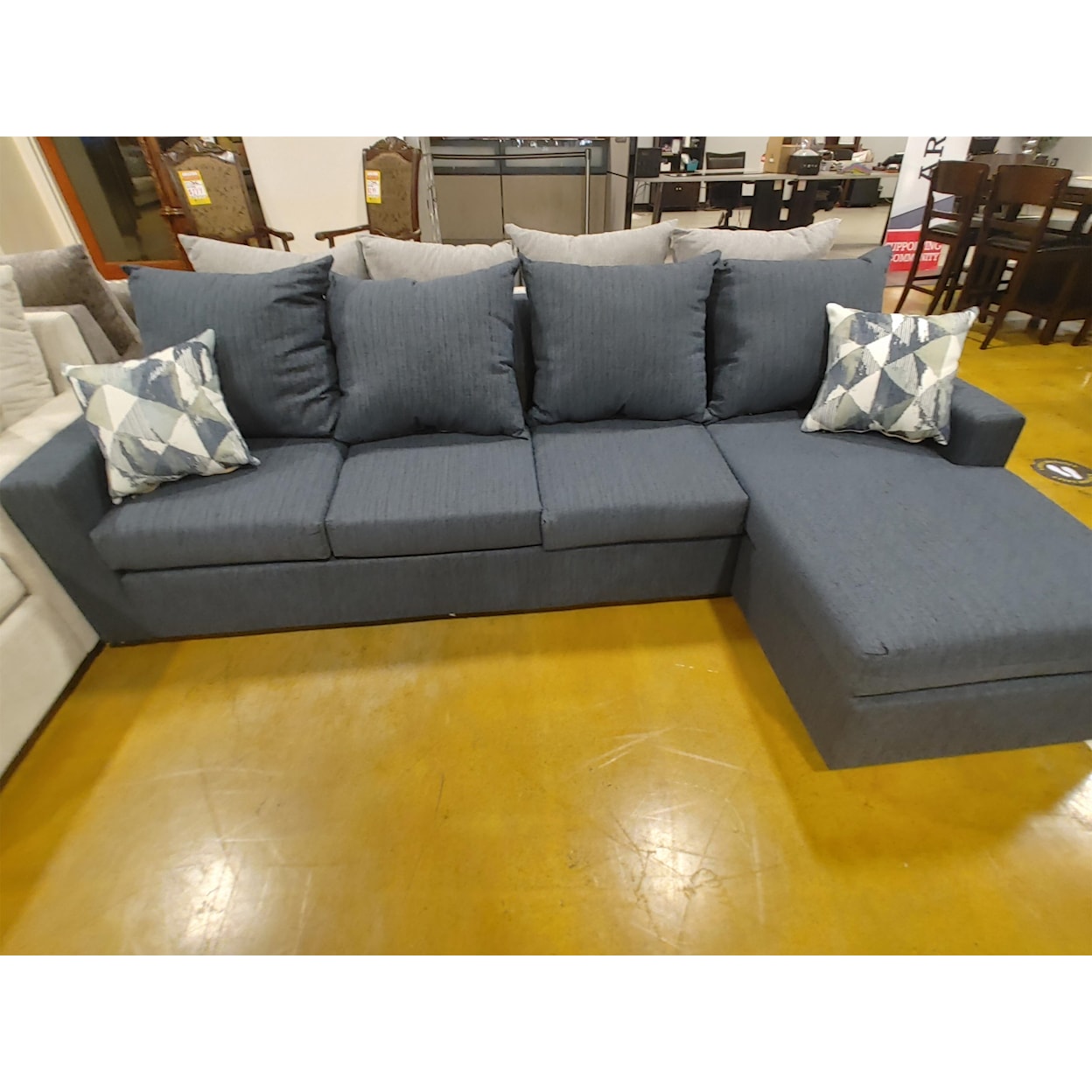 Phoenix Custom Furniture ECHO 2pc RAF Chaise Sectional Sofa