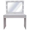 Exclusive GLAMOUR VANITIES White Vanity with Mirror