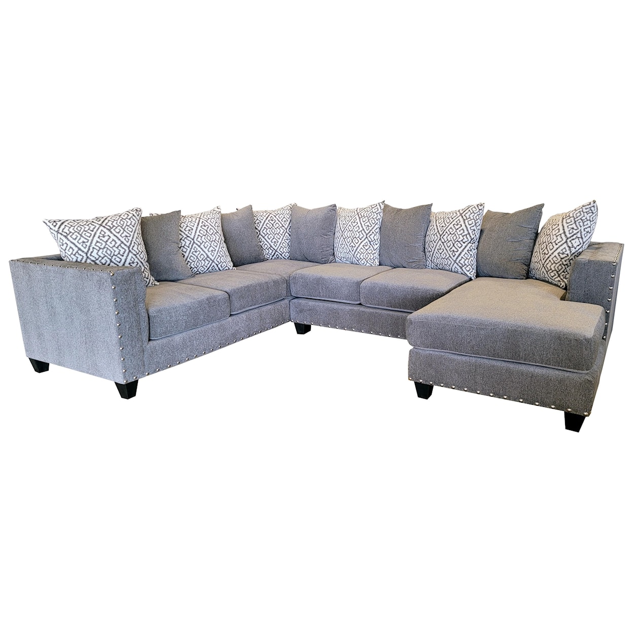 Phoenix Custom Furniture Lily 3pc Sectional
