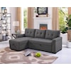 Exclusive Lucca Reversible Sleeper Sofa w Storage