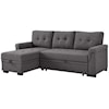 Exclusive Lucca Reversible Sleeper Sofa w Storage