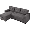 Exclusive Lucca Reversible Sleeper Sofa w Storage