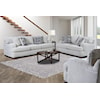 Expressions by VC Magnolia Upholstery Designs Dixon Cream Loveseat