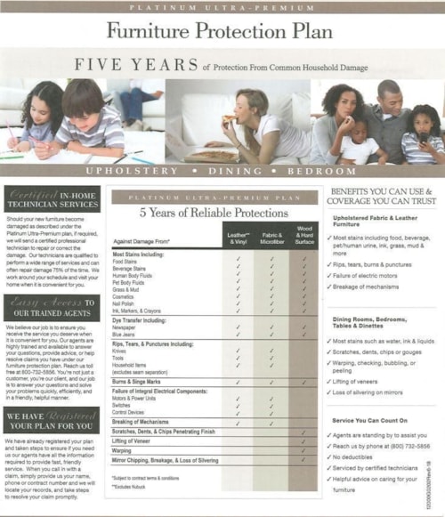5 Year Protection Coverage (3500-3999)