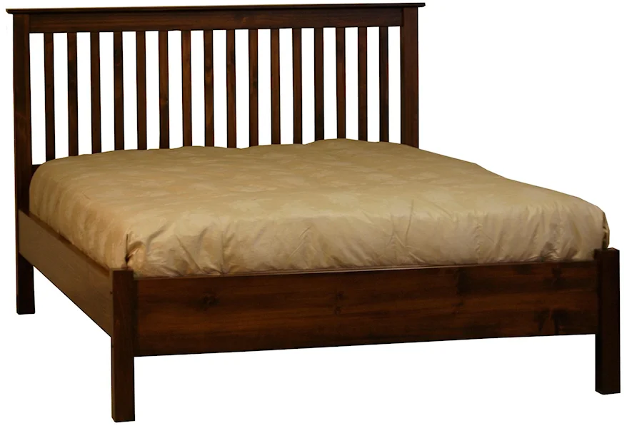 Polo Mahogany Queen Bed at Rife's Home Furniture