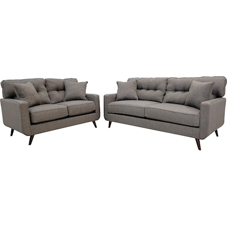 Sofa and Love Seat