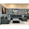 Phoenix Custom Furniture SHELIE Shelie 3pc RAFC Sectional Bliss Charcoal