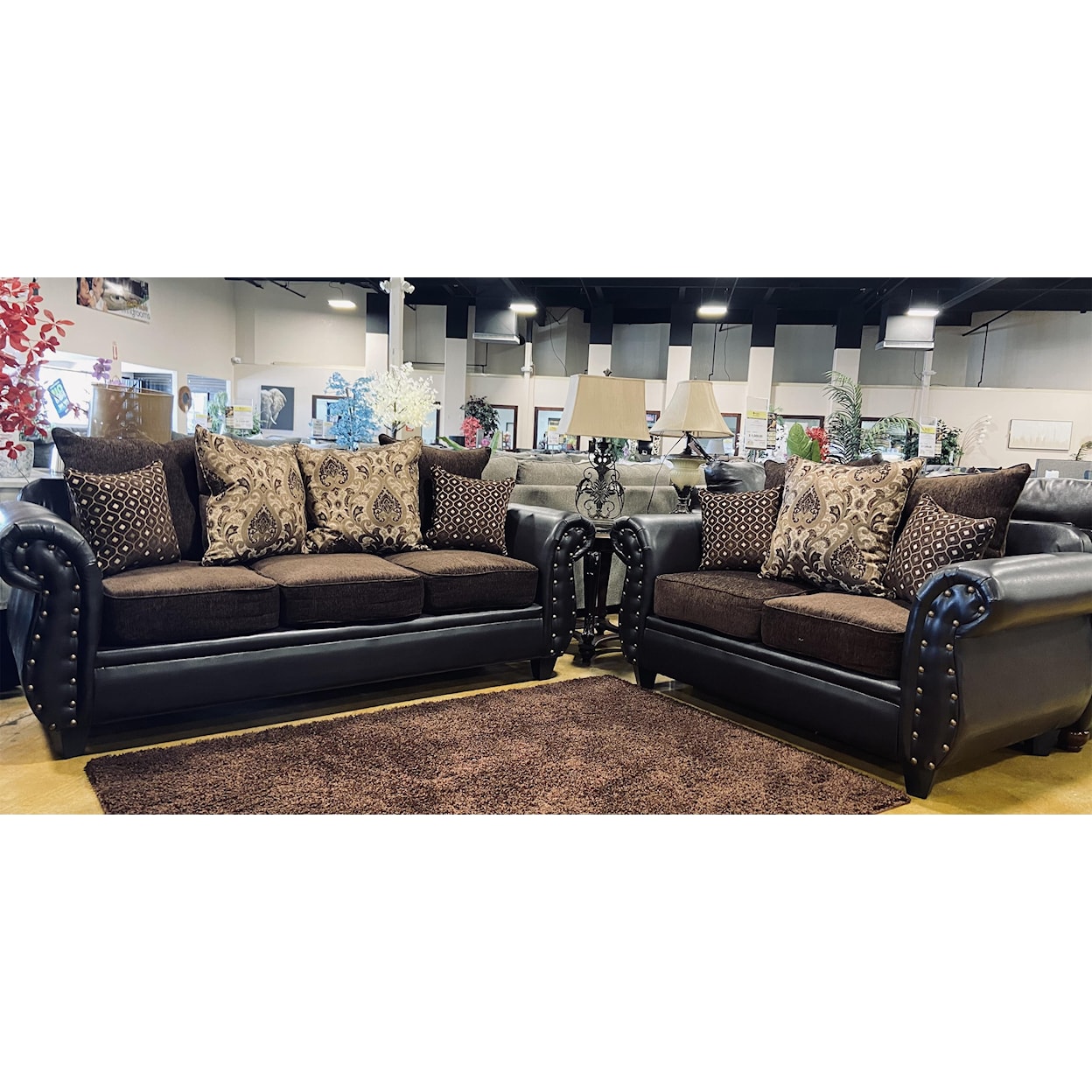 Phoenix Custom Furniture SOL2 2PC Sofa Love