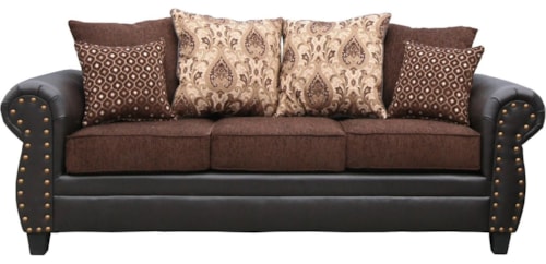 Sofa Rodeo Brown Monte Cristo