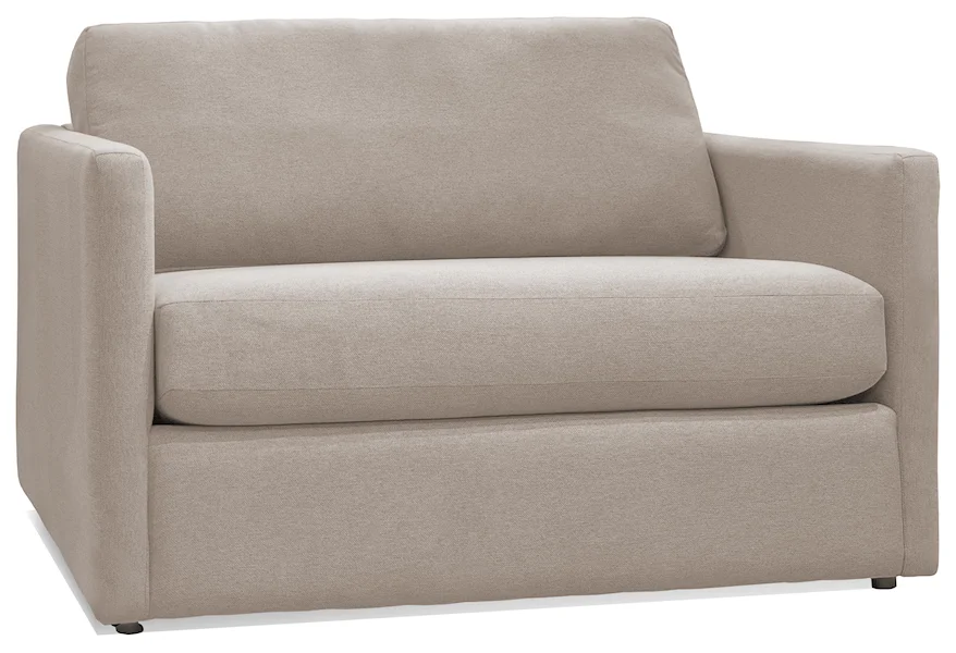 2068 Loveseat Twin Sleeper by Decor-Rest at Upper Room Home Furnishings