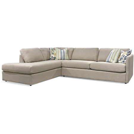 2068 2pc. Sectional in Maxie Pewter | 2pc. Sectional