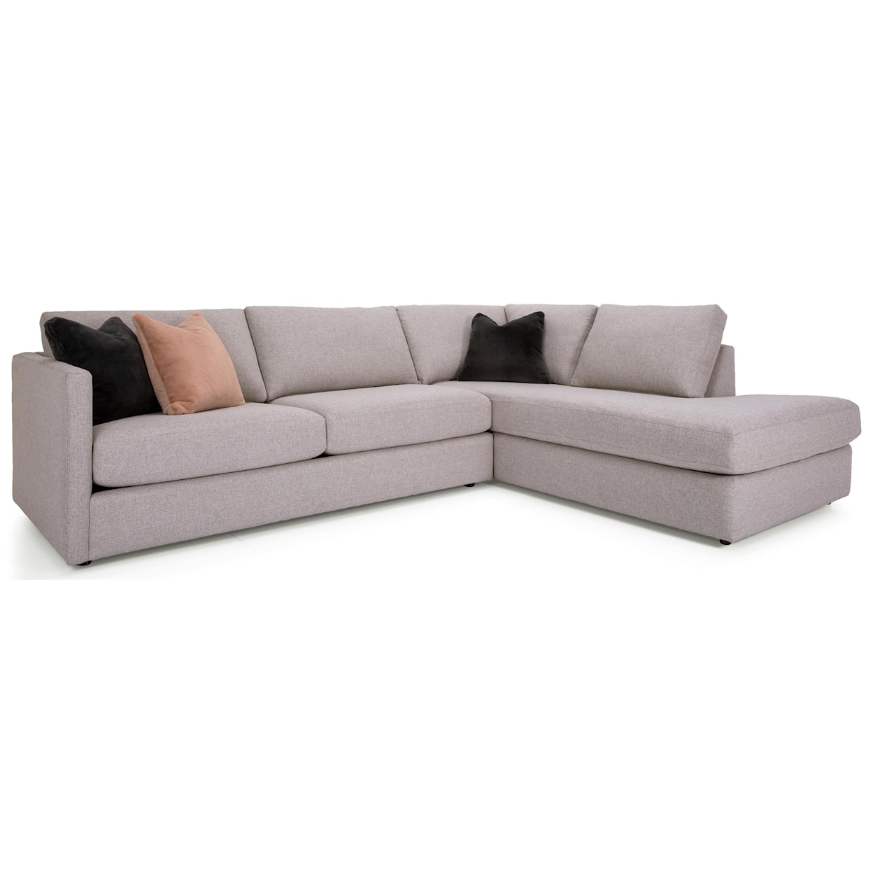 Taelor Designs Tess Sectional with Chaise