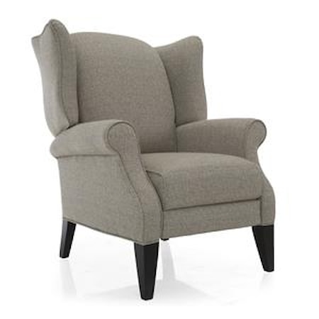 Push Back Wing Chair