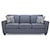 Decor-Rest 2404 Transitional Queen Bed Sofa with Flared Arms