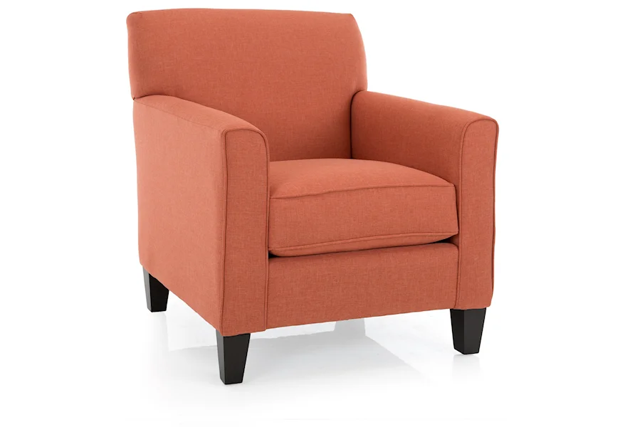 2468 Transitional Accent Chair by Decor-Rest at Corner Furniture