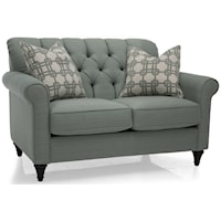 Love Seat w/ Tufted Back