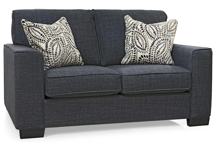2483 2483 Casual Loveseat with Wide Track Arms by Decor-Rest at Upper Room Home Furnishings