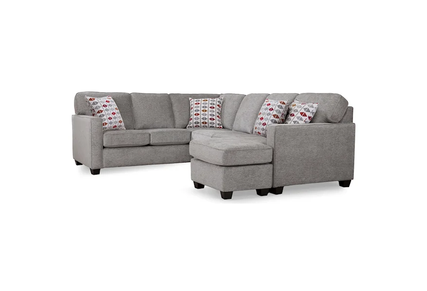 2541 Sectional Sofa by Decor-Rest at Stoney Creek Furniture 