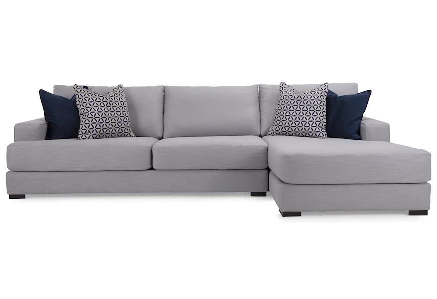Zale Sectional by Taelor Designs at Bennett's Furniture and Mattresses