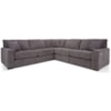 Decor-Rest 2786 3-Piece Reclining Sectional Sofa