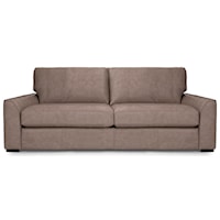 Sofa with Rounded Track Arms