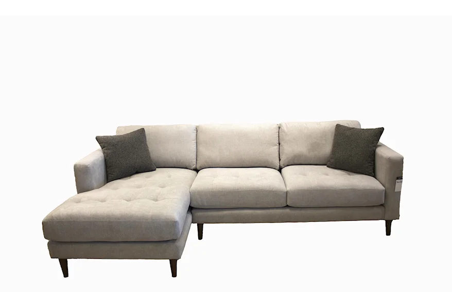 2795 2pc Sectional with Chaise by Decor-Rest at Upper Room Home Furnishings