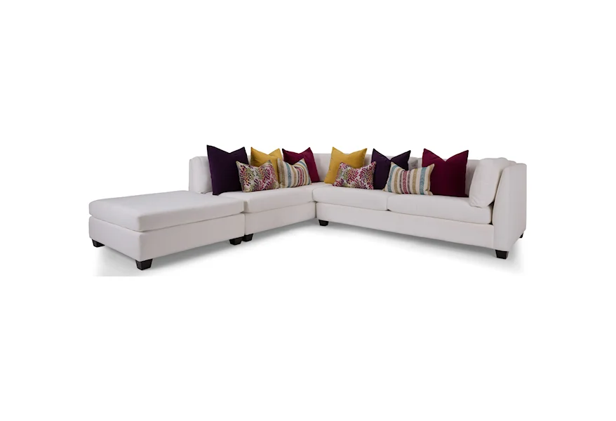 2875 Sectional Sofa by Decor-Rest at Fine Home Furnishings