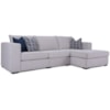 Taelor Designs Braden Reclining Sofa with Chaise