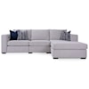 Taelor Designs Braden Reclining Sofa with Chaise