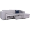 Taelor Designs Braden Reclining Sofa with Chaise