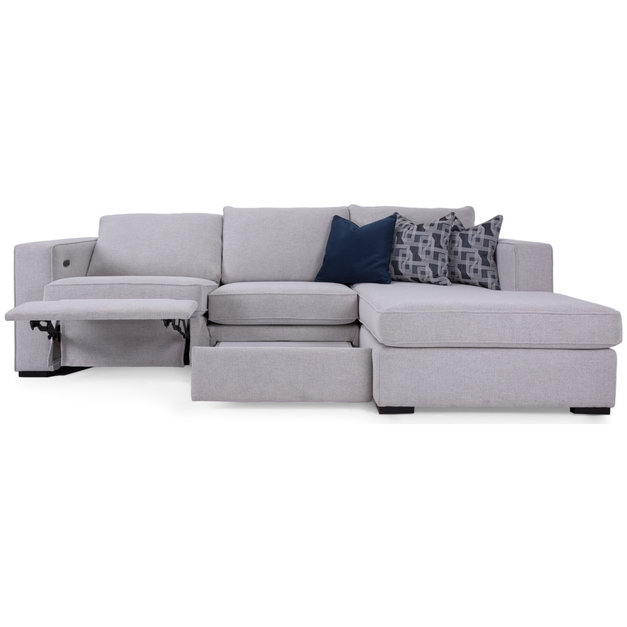 Decor-Rest 2900 Reclining Sofa with Chaise