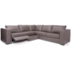 Taelor Designs Braden L-Shape Power Reclining Sectional