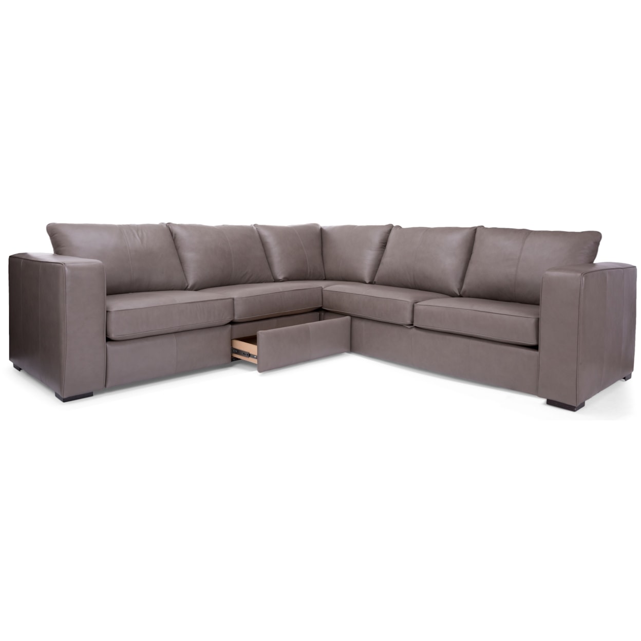 Taelor Designs Braden L-Shape Power Reclining Sectional